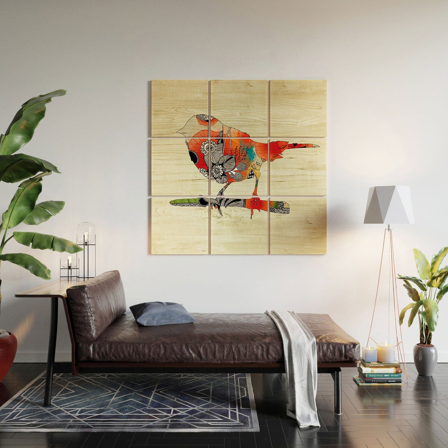 Iveta Abolina Little Bird Wood Wall Mural