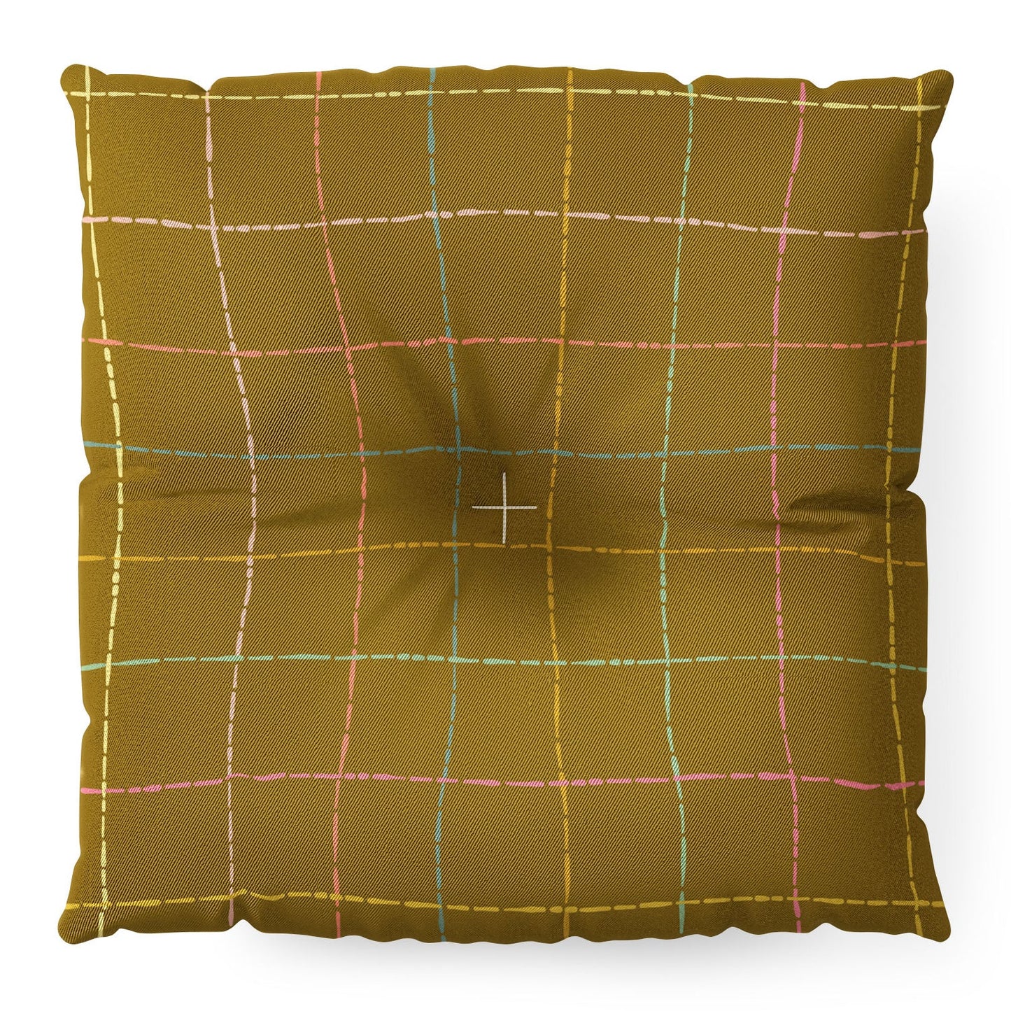 Iveta Abolina Marielle Saffron Floor Pillow Square