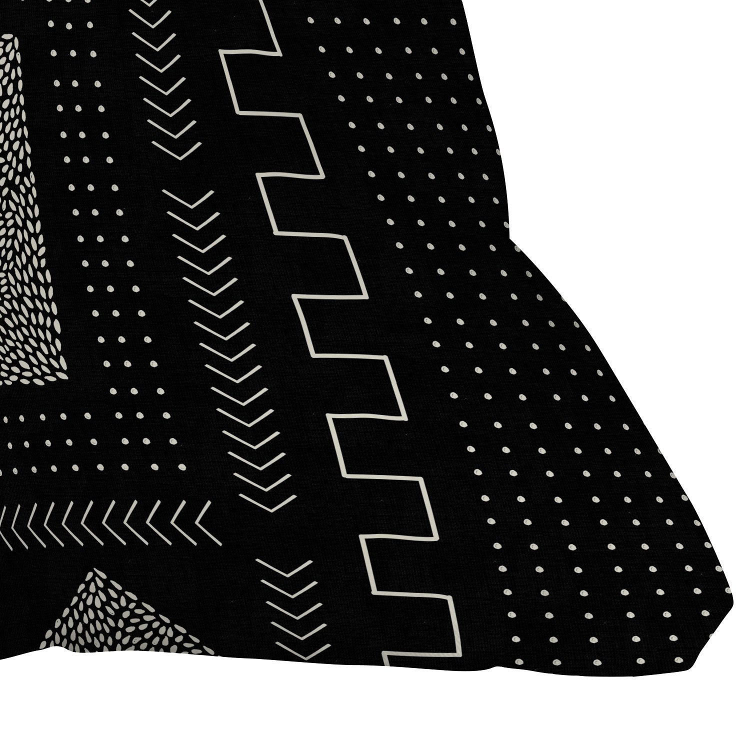 Iveta Abolina Mud Cloth Inspo I Outdoor Throw Pillow