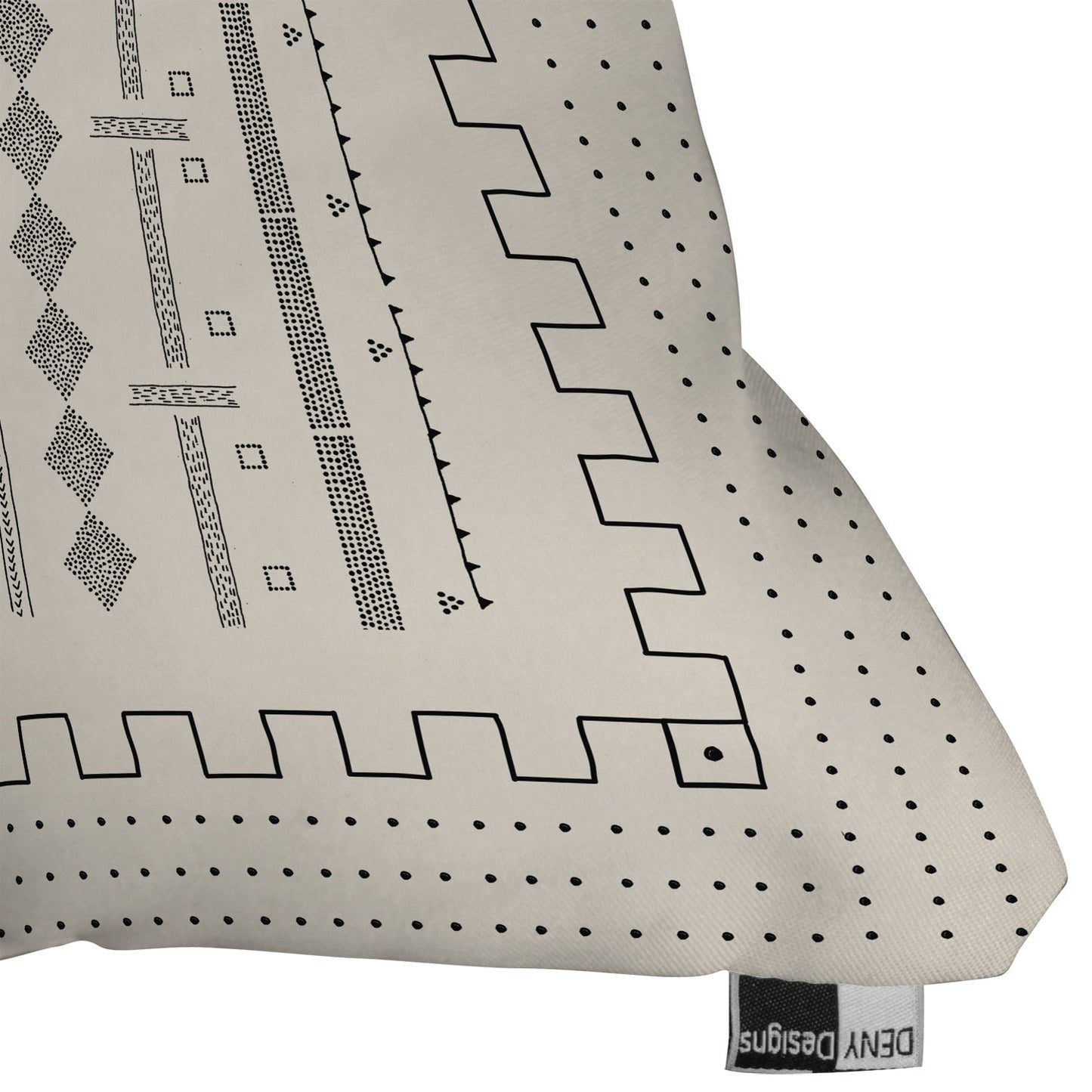 Iveta Abolina Mud Cloth Inspo VI Outdoor Throw Pillow