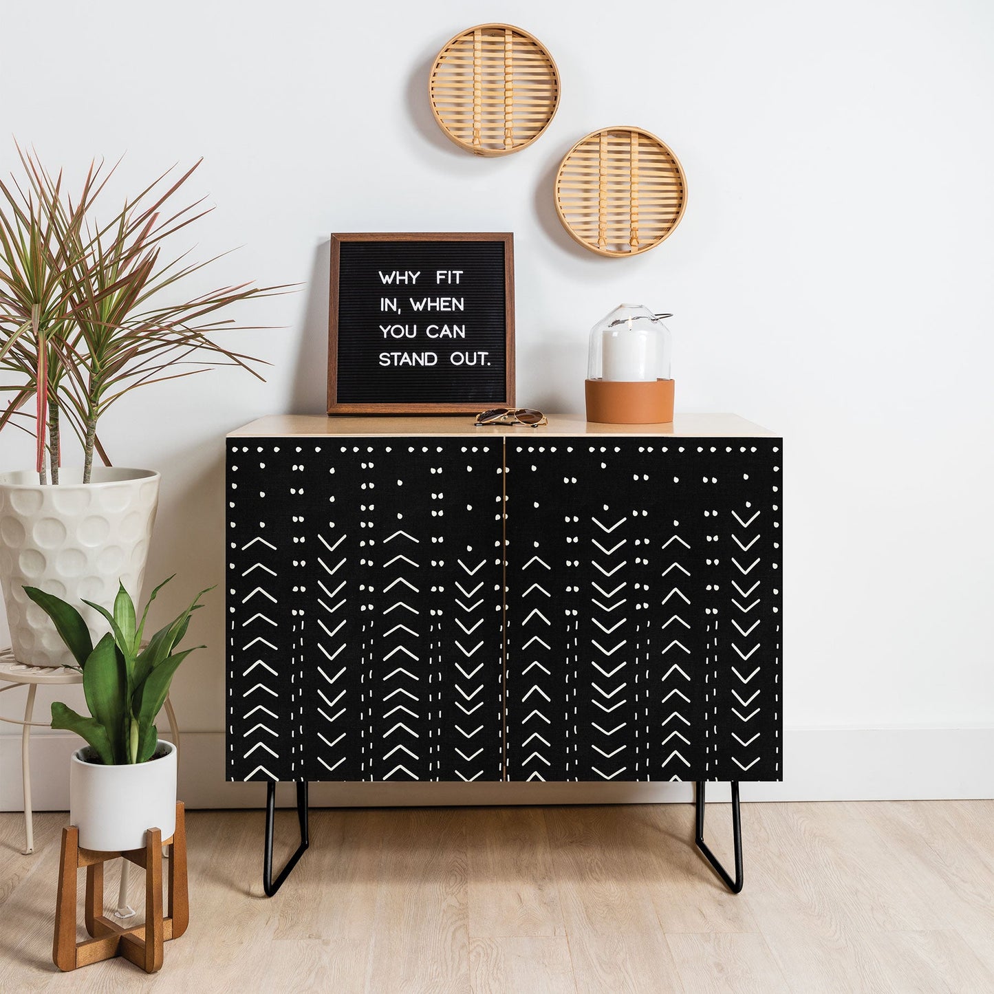 Iveta Abolina Mud Cloth Inspo VII Credenza