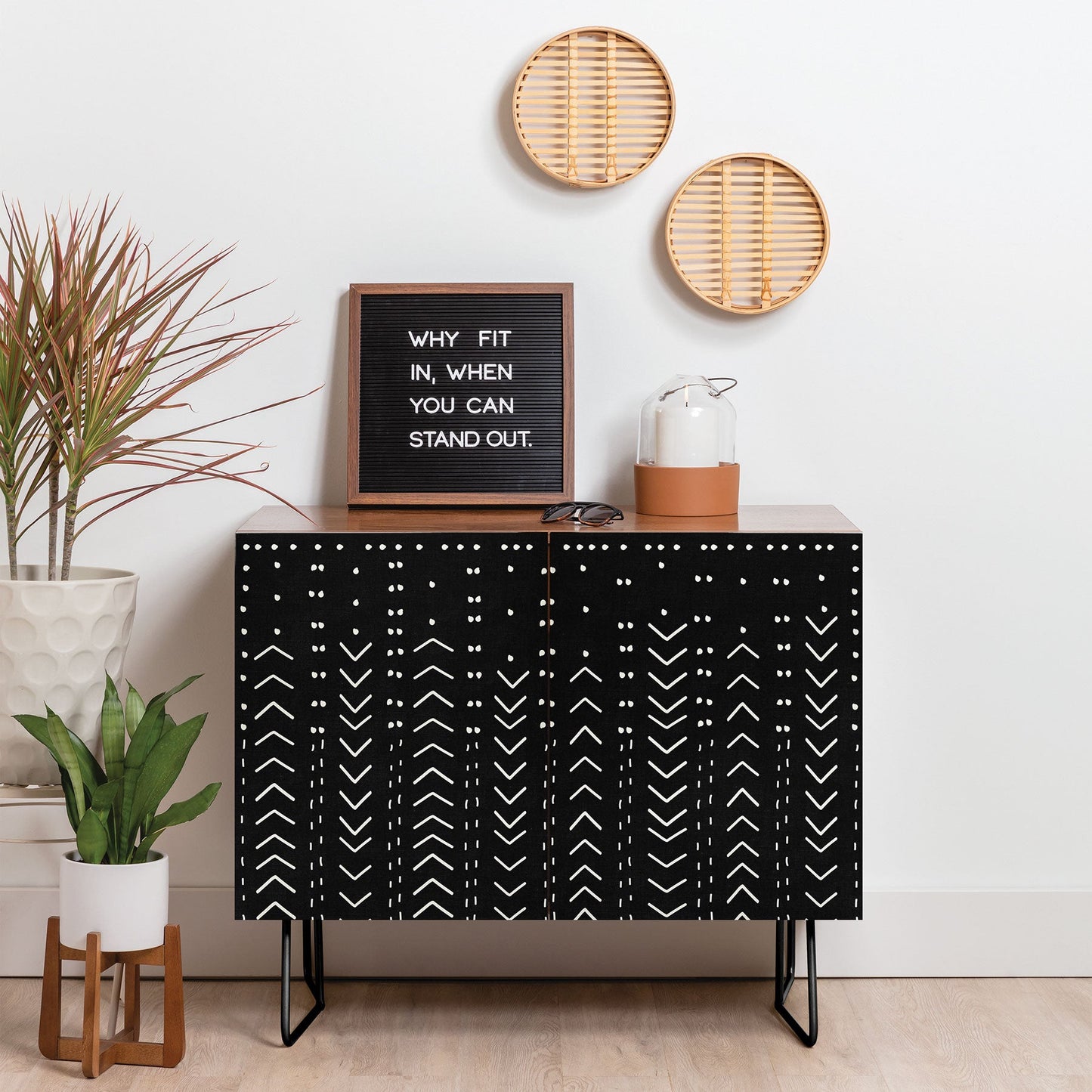 Iveta Abolina Mud Cloth Inspo VII Credenza