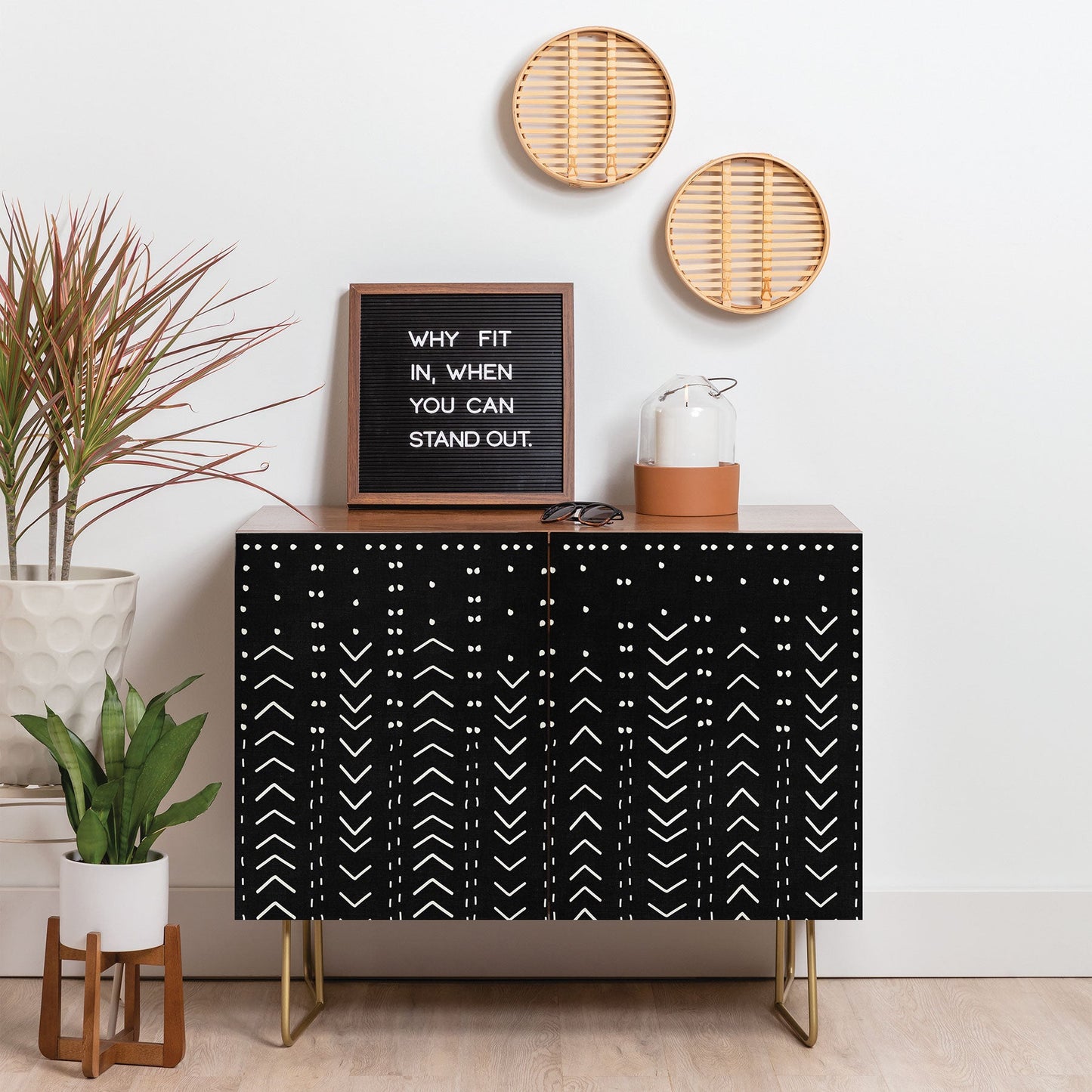 Iveta Abolina Mud Cloth Inspo VII Credenza
