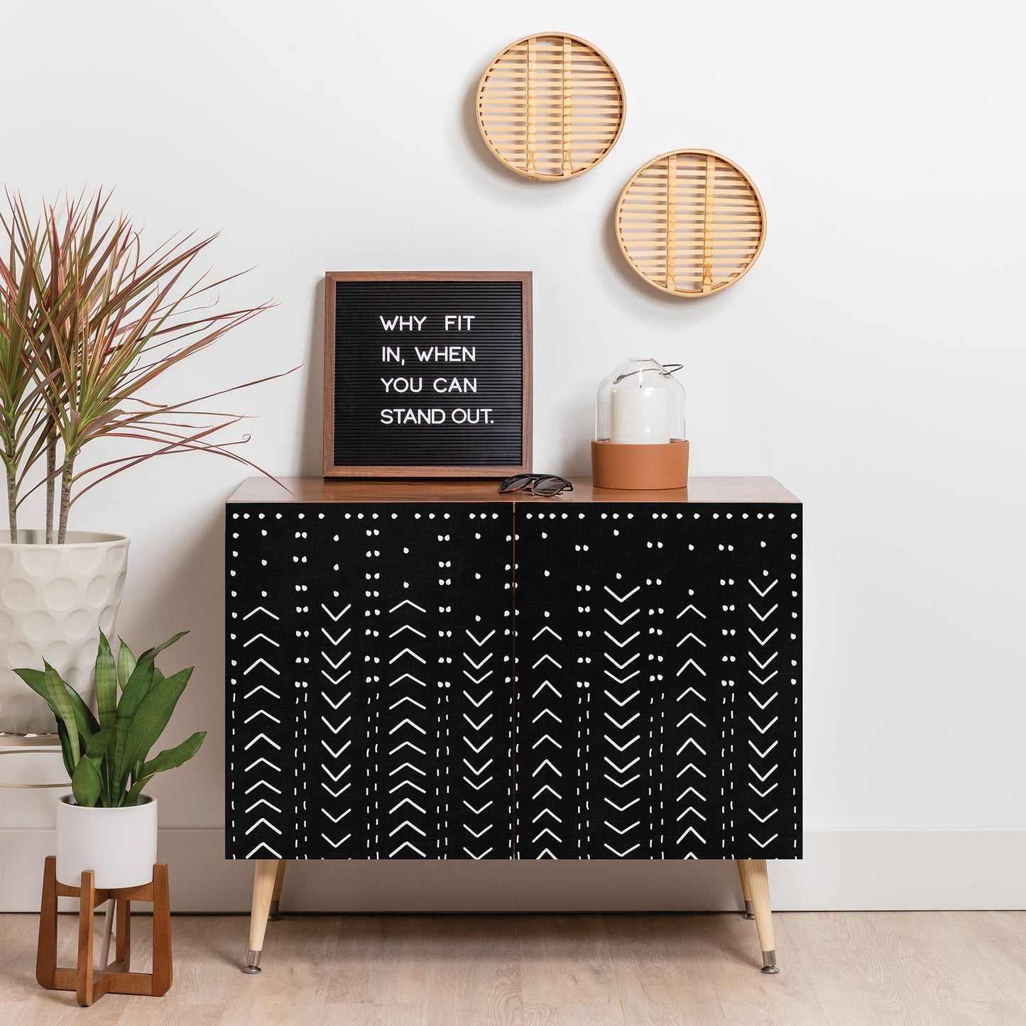 Iveta Abolina Mud Cloth Inspo VII Credenza