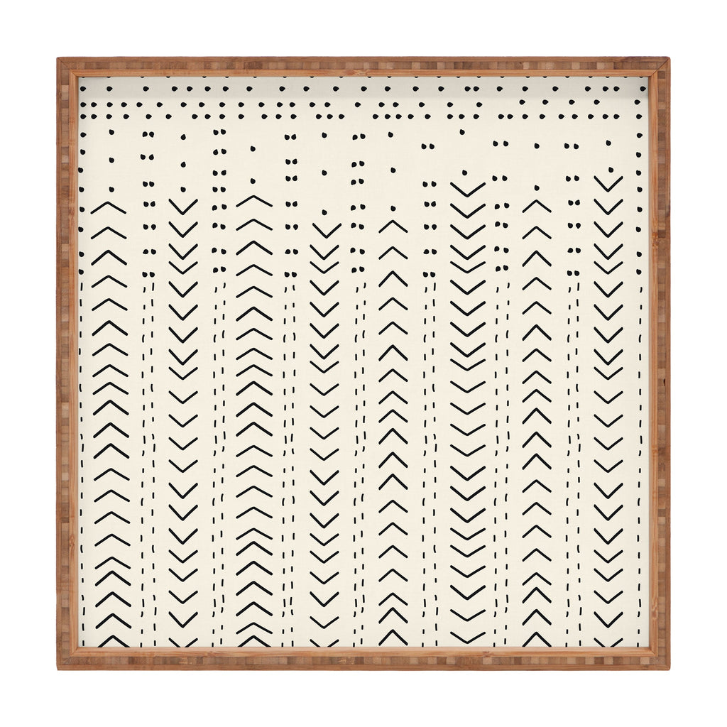 Iveta Abolina Mud Cloth Inspo VIII Square Tray