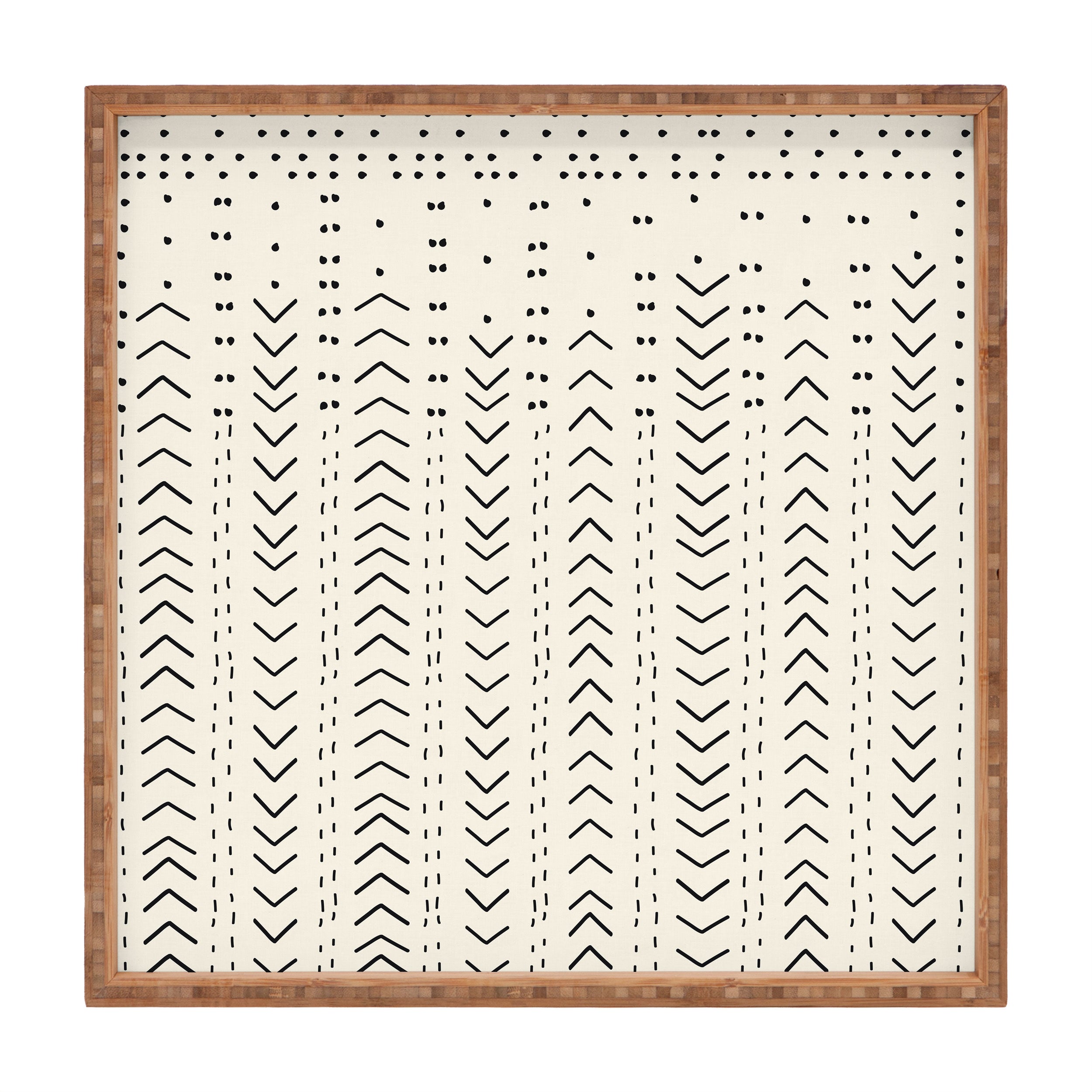 Iveta Abolina Mud Cloth Inspo VIII Square Tray