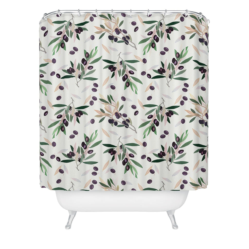 Iveta Abolina Olivia Sprig Shower Curtain