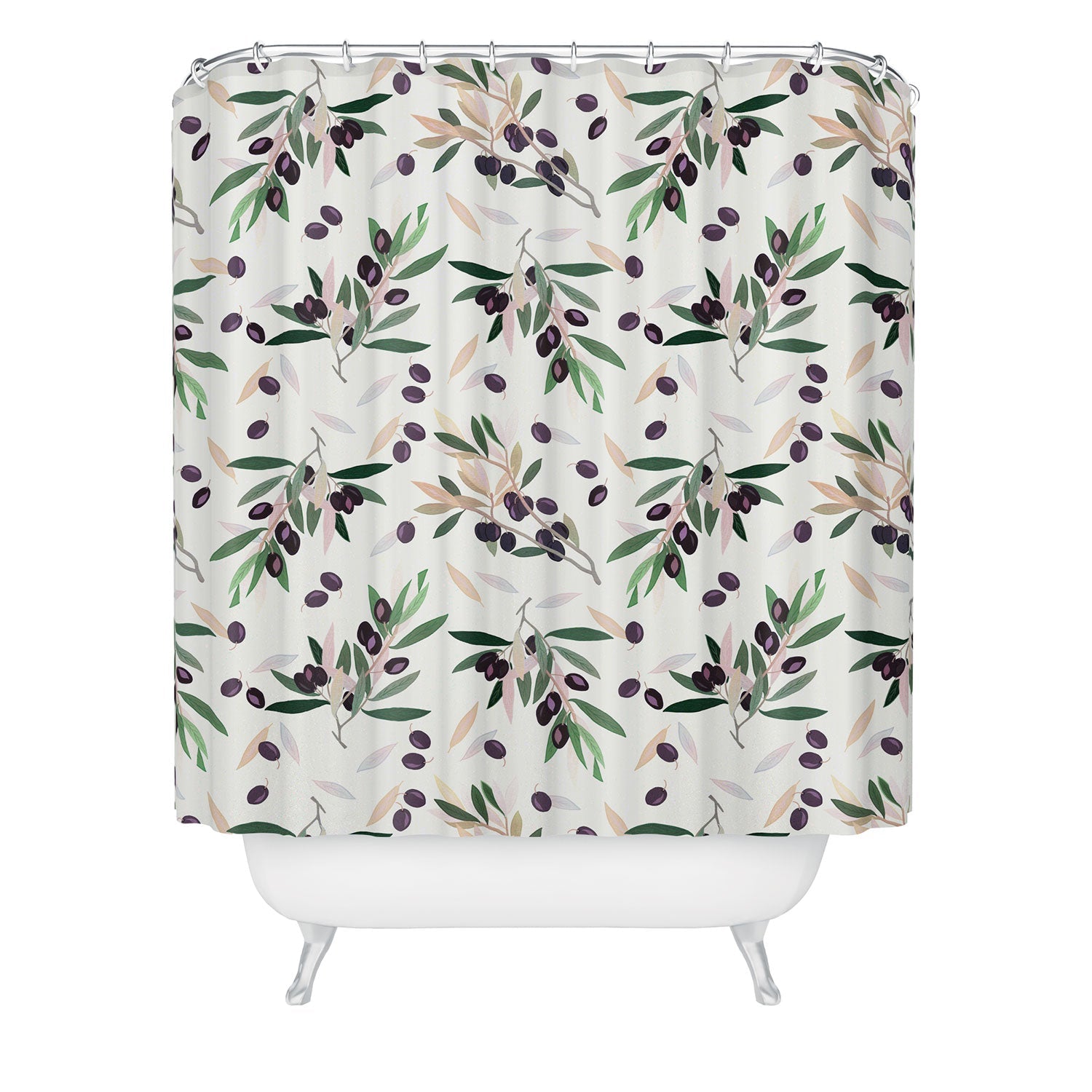 Iveta Abolina Olivia Sprig Shower Curtain