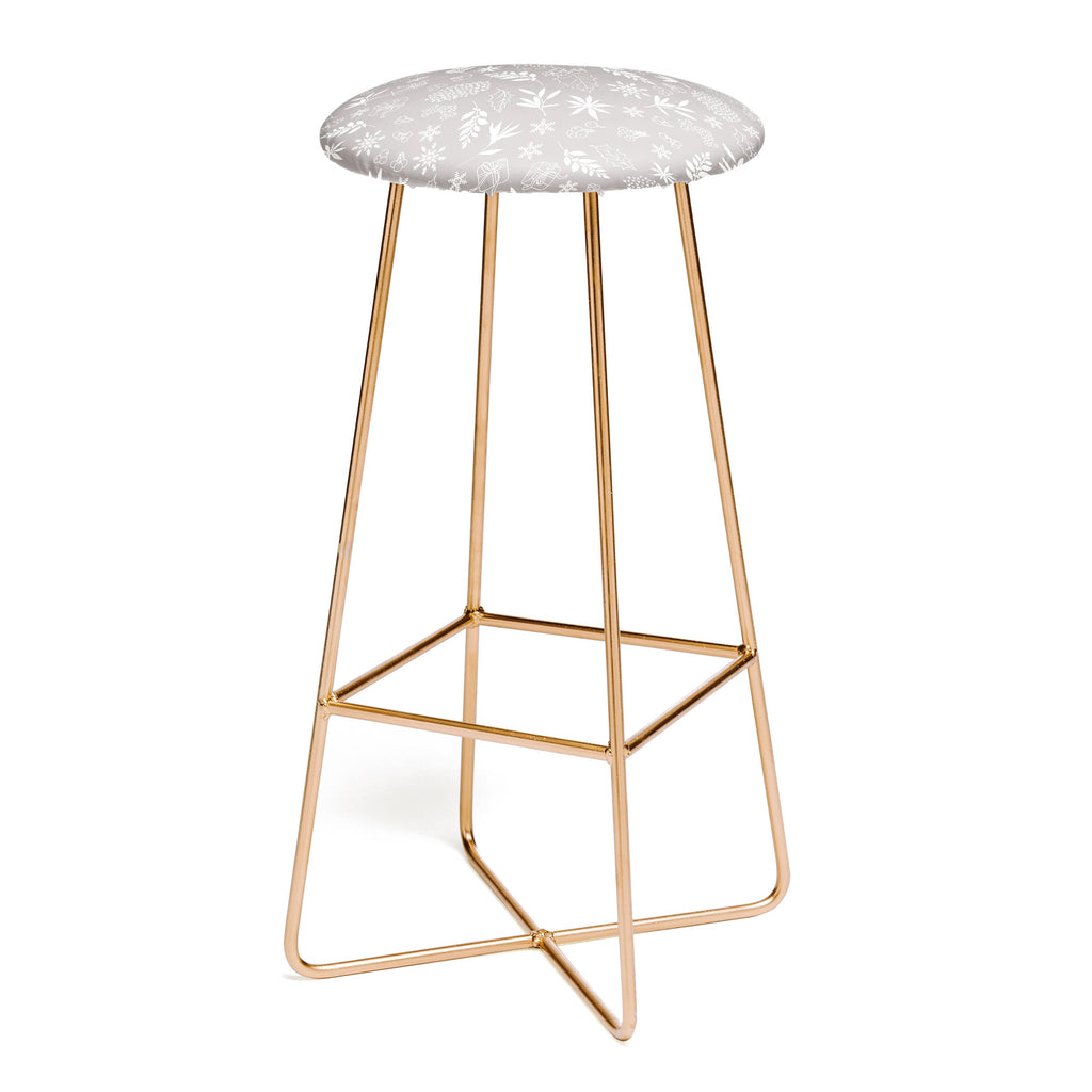 Iveta Abolina Oslo Winter Tan Bar Stool