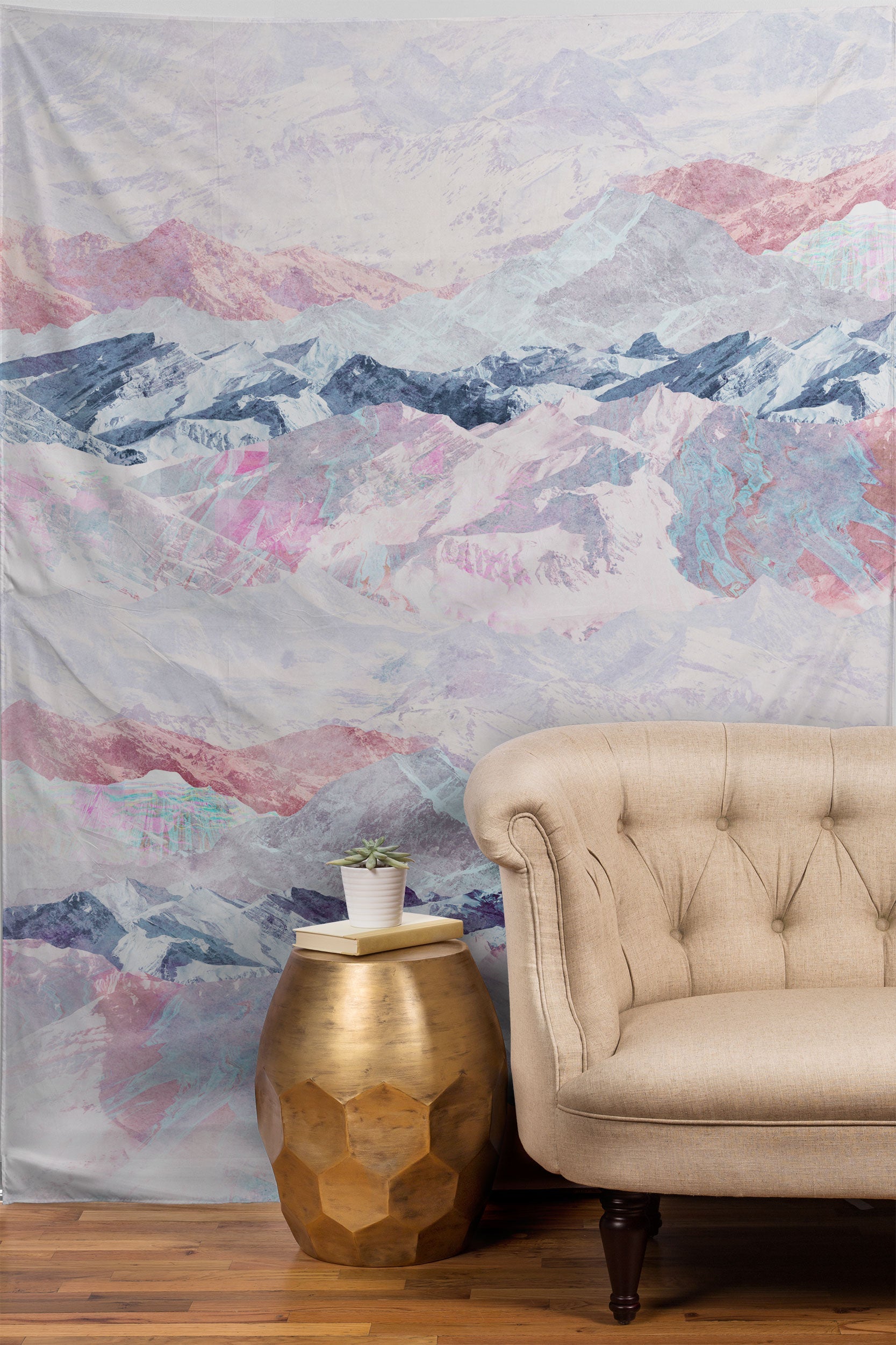 Iveta Abolina Painted Rockies Tapestry