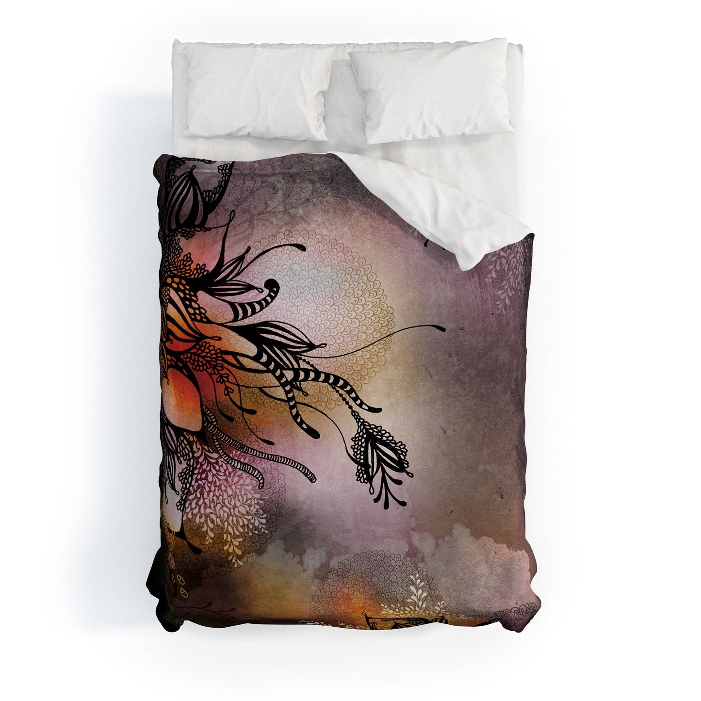 Iveta Abolina Purple Storm Duvet Cover