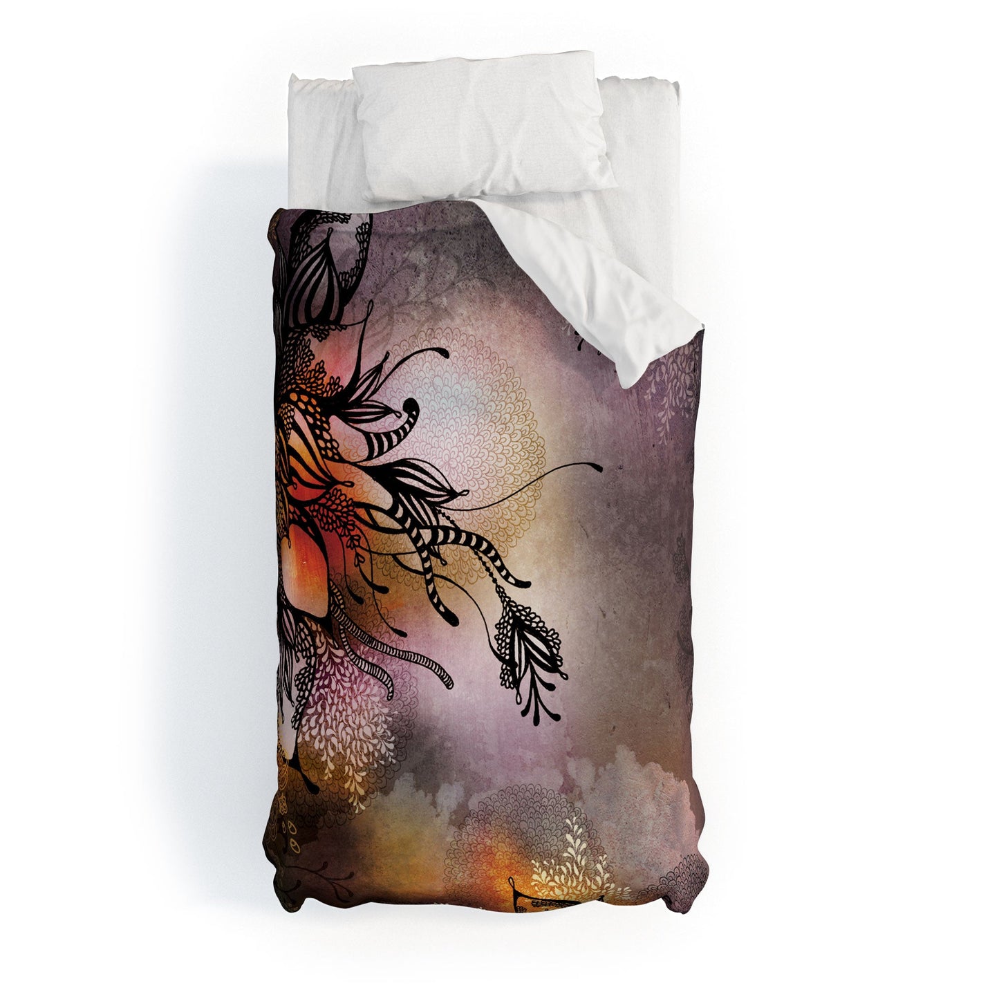 Iveta Abolina Purple Storm Duvet Cover