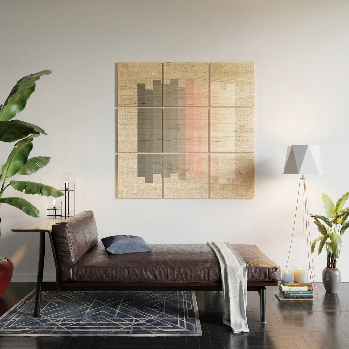 Iveta Abolina Silver Lining Wood Wall Mural