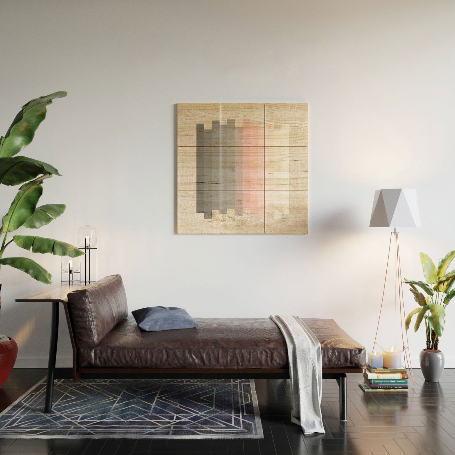 Iveta Abolina Silver Lining Wood Wall Mural