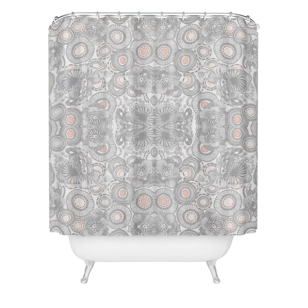 Iveta Abolina Snow Cloud Shower Curtain