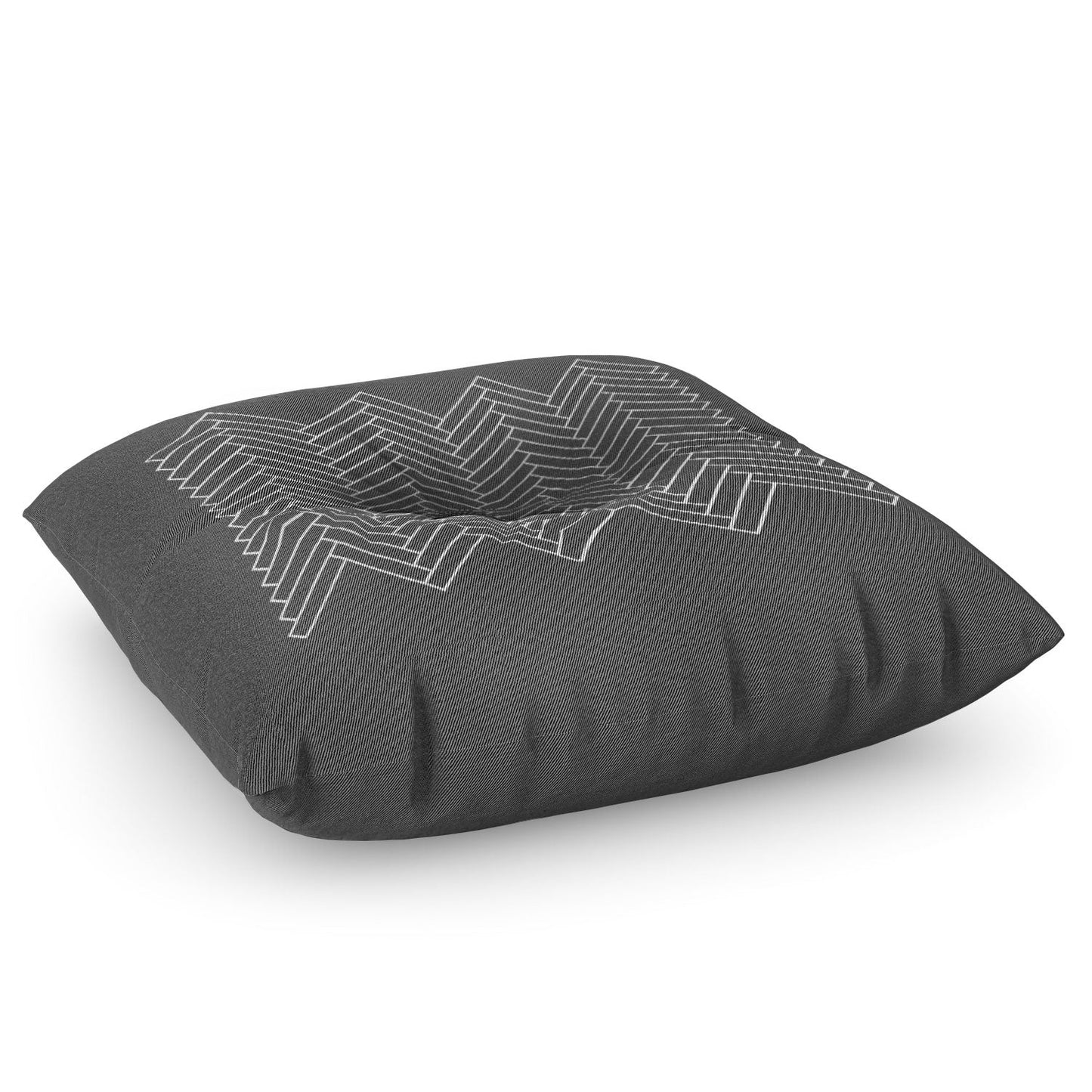 Iveta Abolina Study in Gray IV Floor Pillow Square