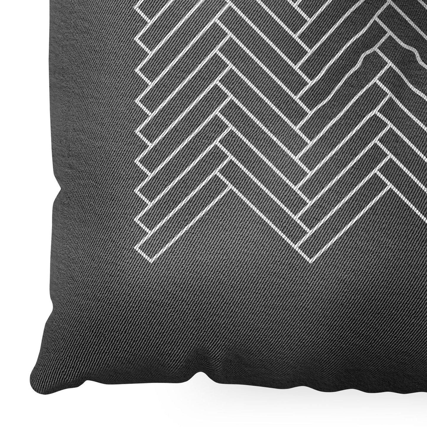 Iveta Abolina Study in Gray IV Floor Pillow Square