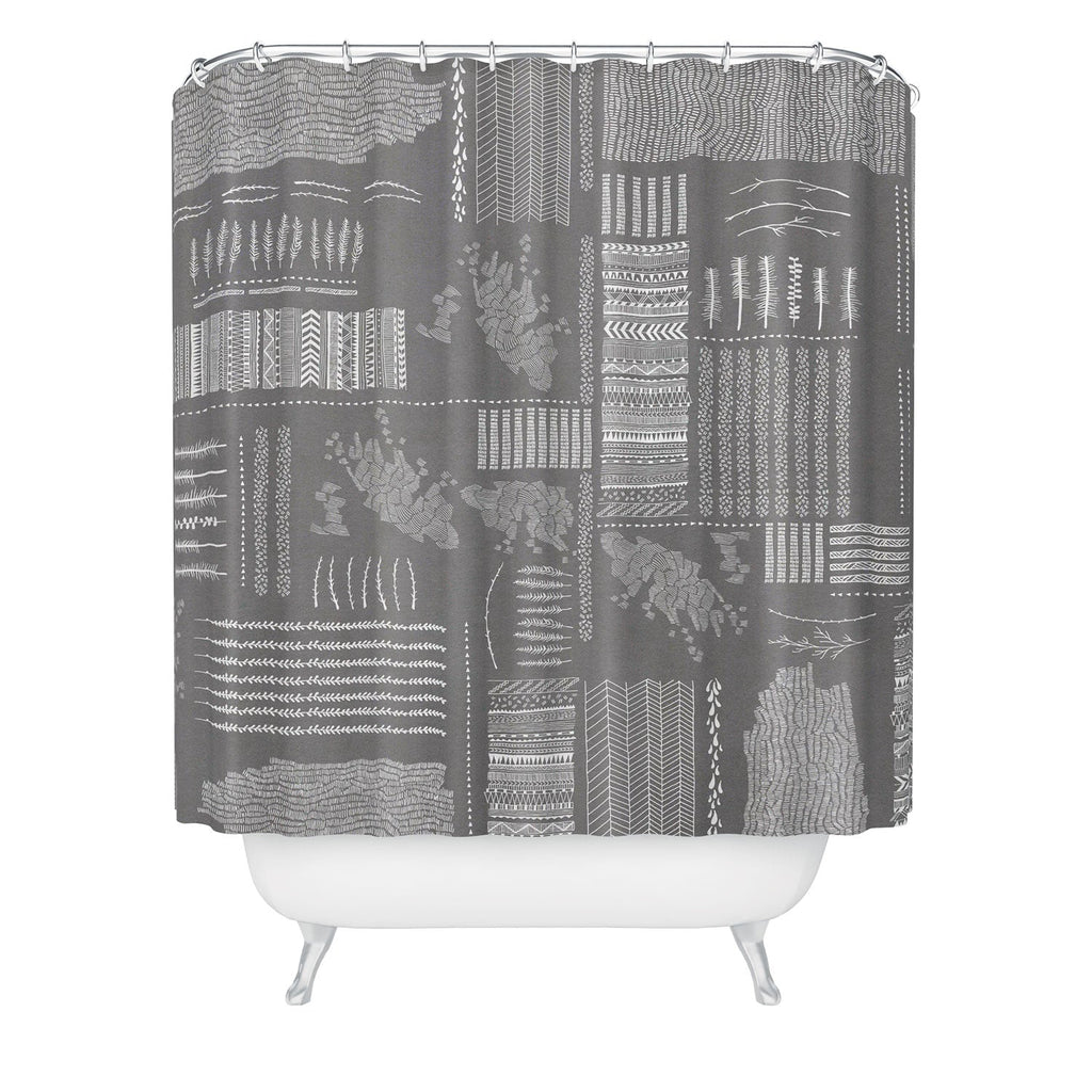 Iveta Abolina Study in Gray VI Shower Curtain