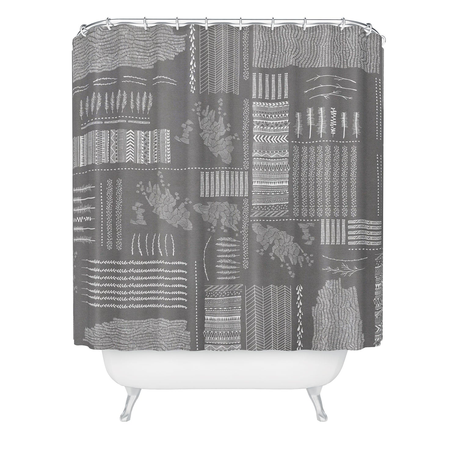 Iveta Abolina Study in Gray VI Shower Curtain