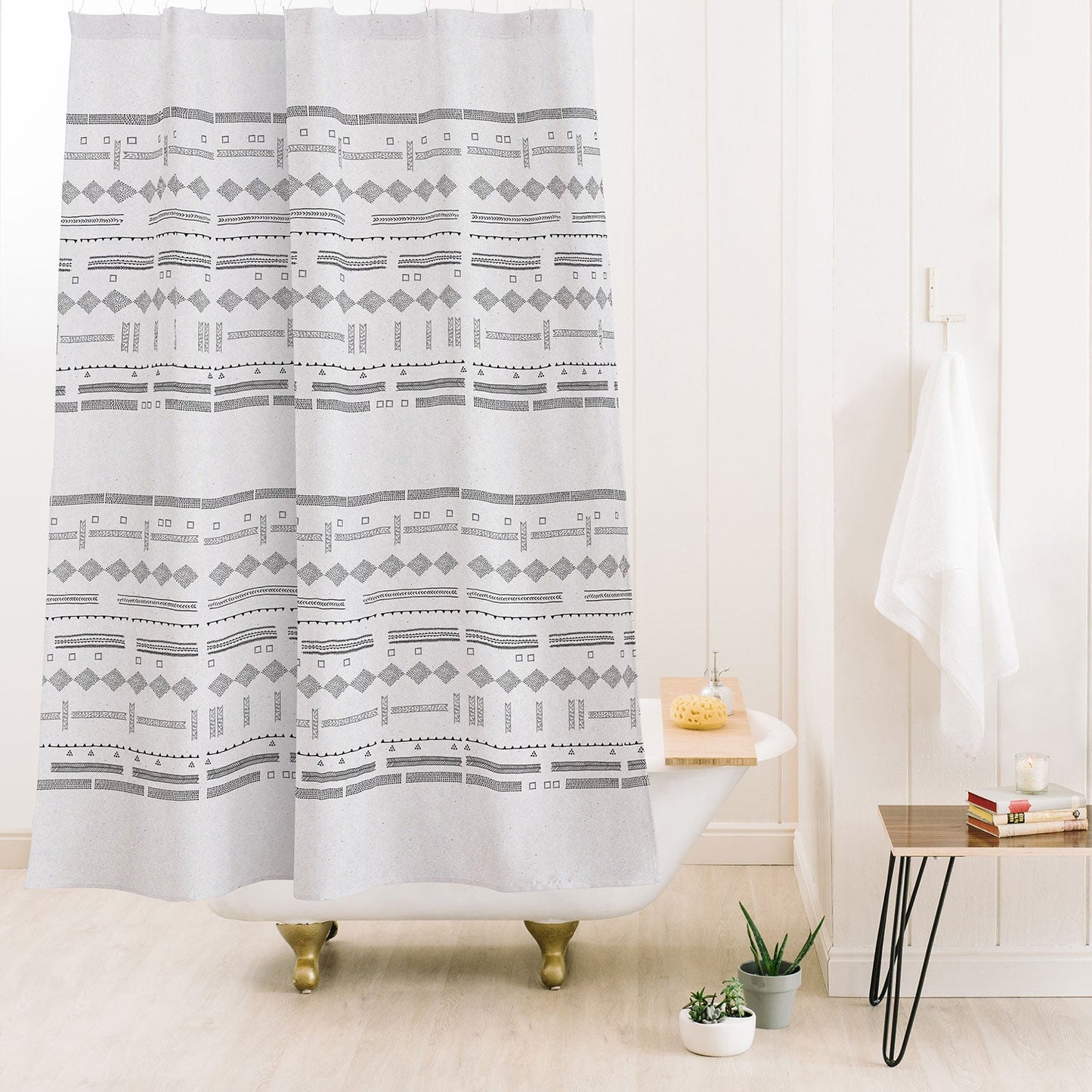 Iveta Abolina Study in Gray VII Shower Curtain