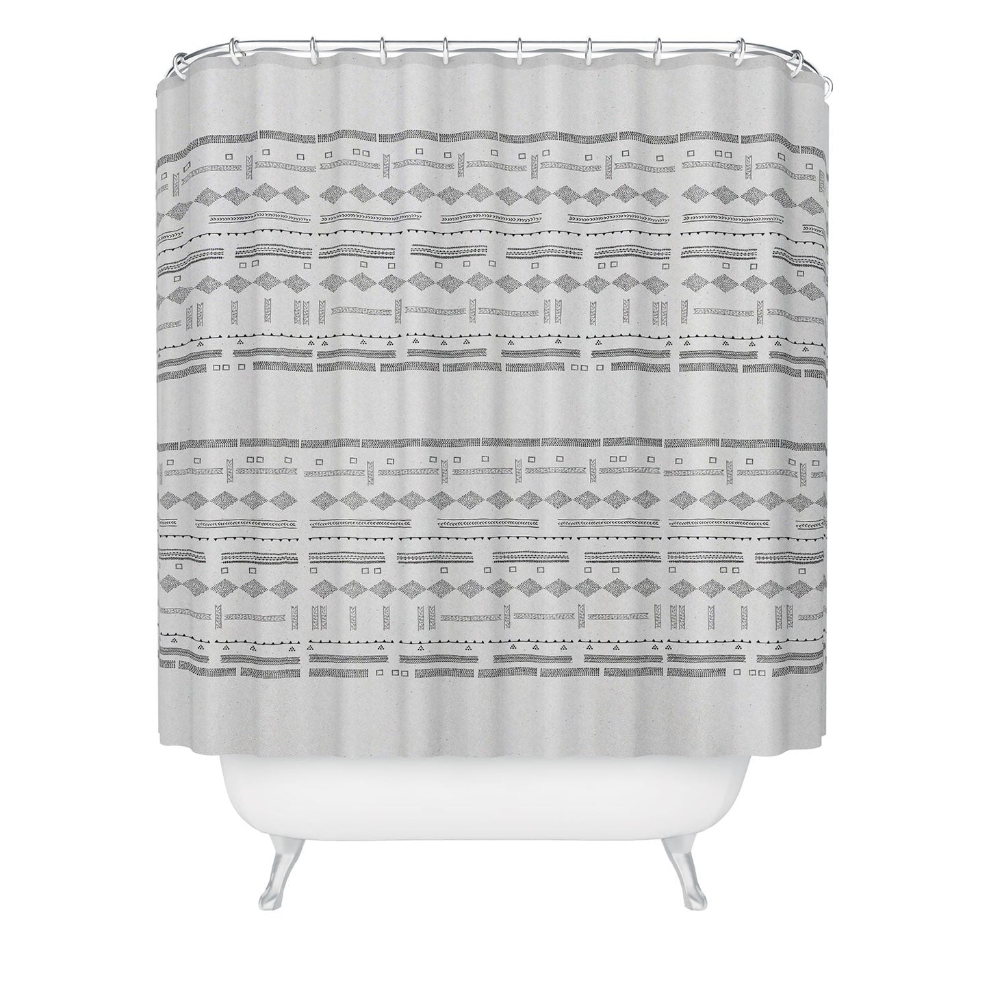 Iveta Abolina Study in Gray VII Shower Curtain