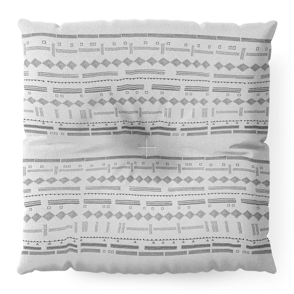 Iveta Abolina Study in Gray VII Floor Pillow Square