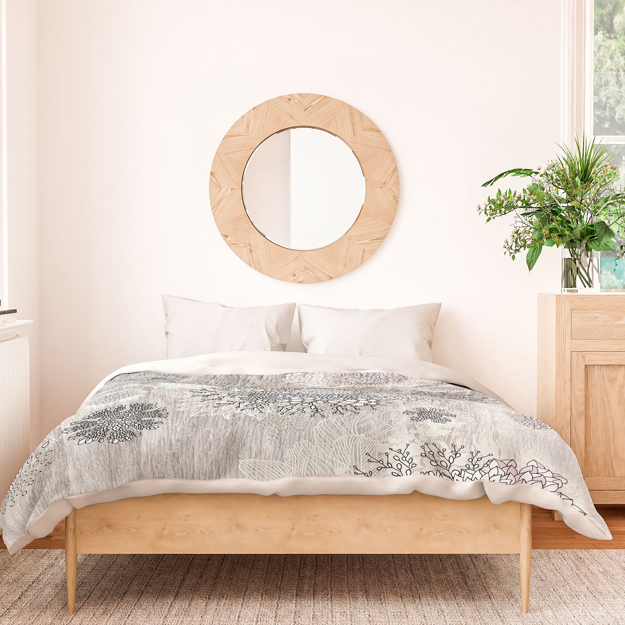 Iveta Abolina Winter Latte Duvet Cover
