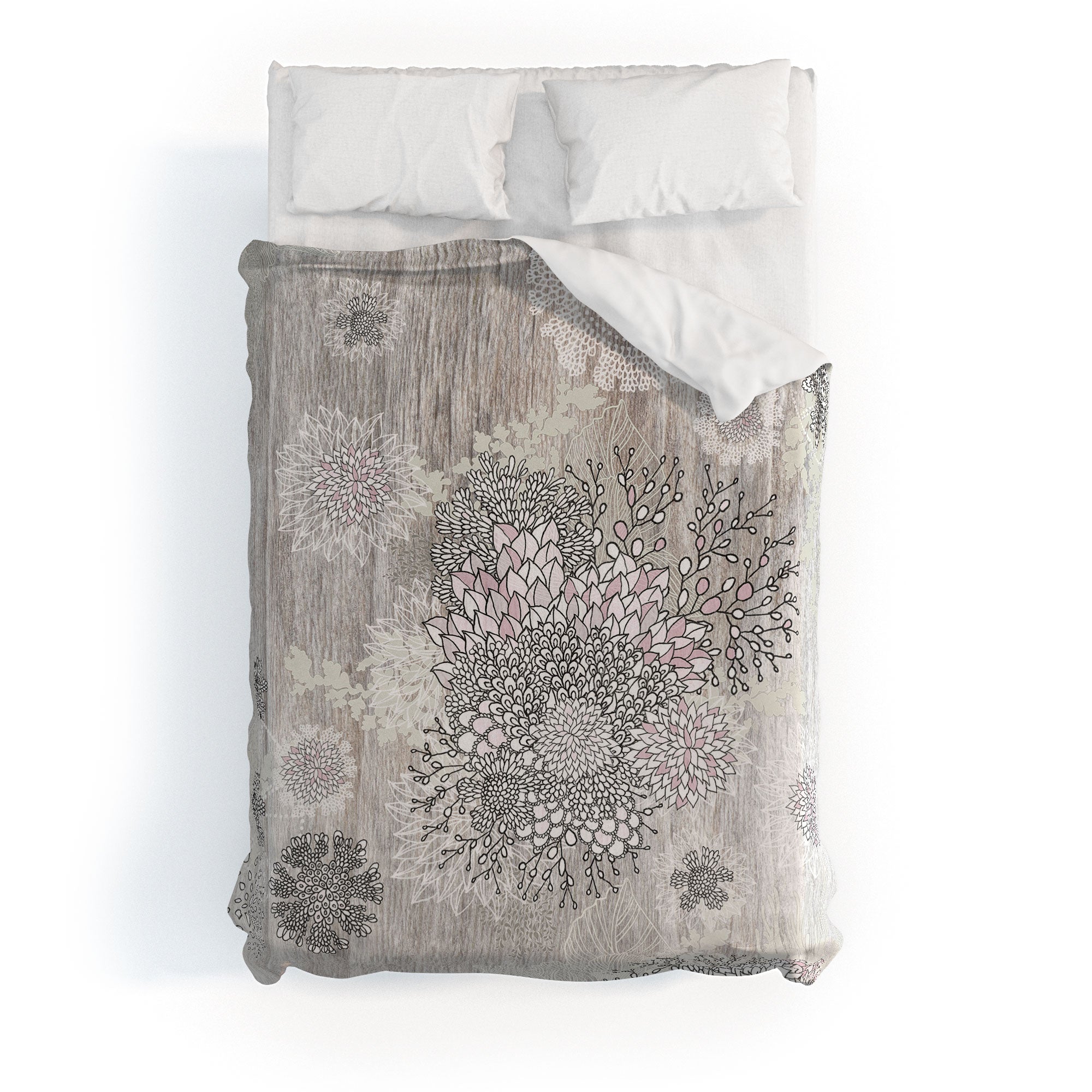 Iveta Abolina Winter Latte Duvet Cover