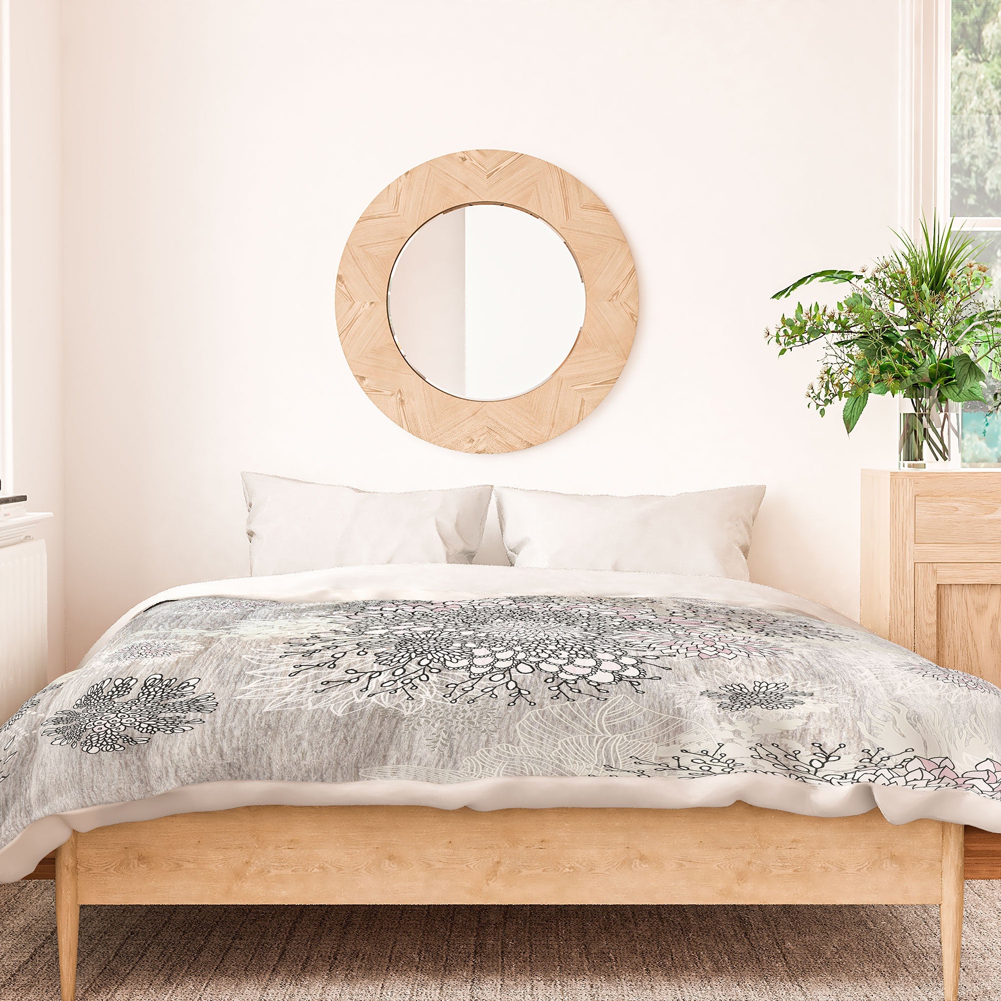 Iveta Abolina Winter Latte Duvet Cover