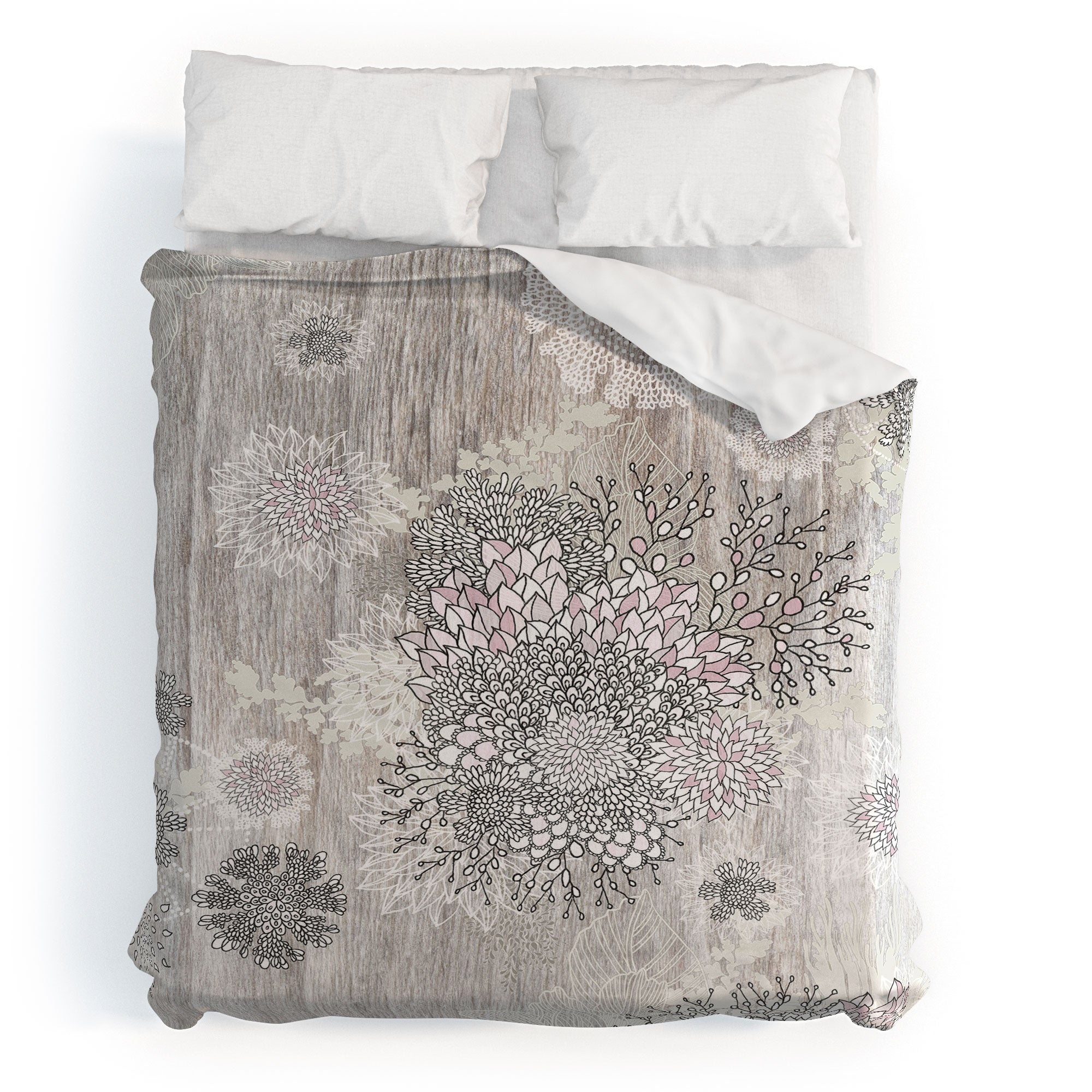 Iveta Abolina Winter Latte Duvet Cover