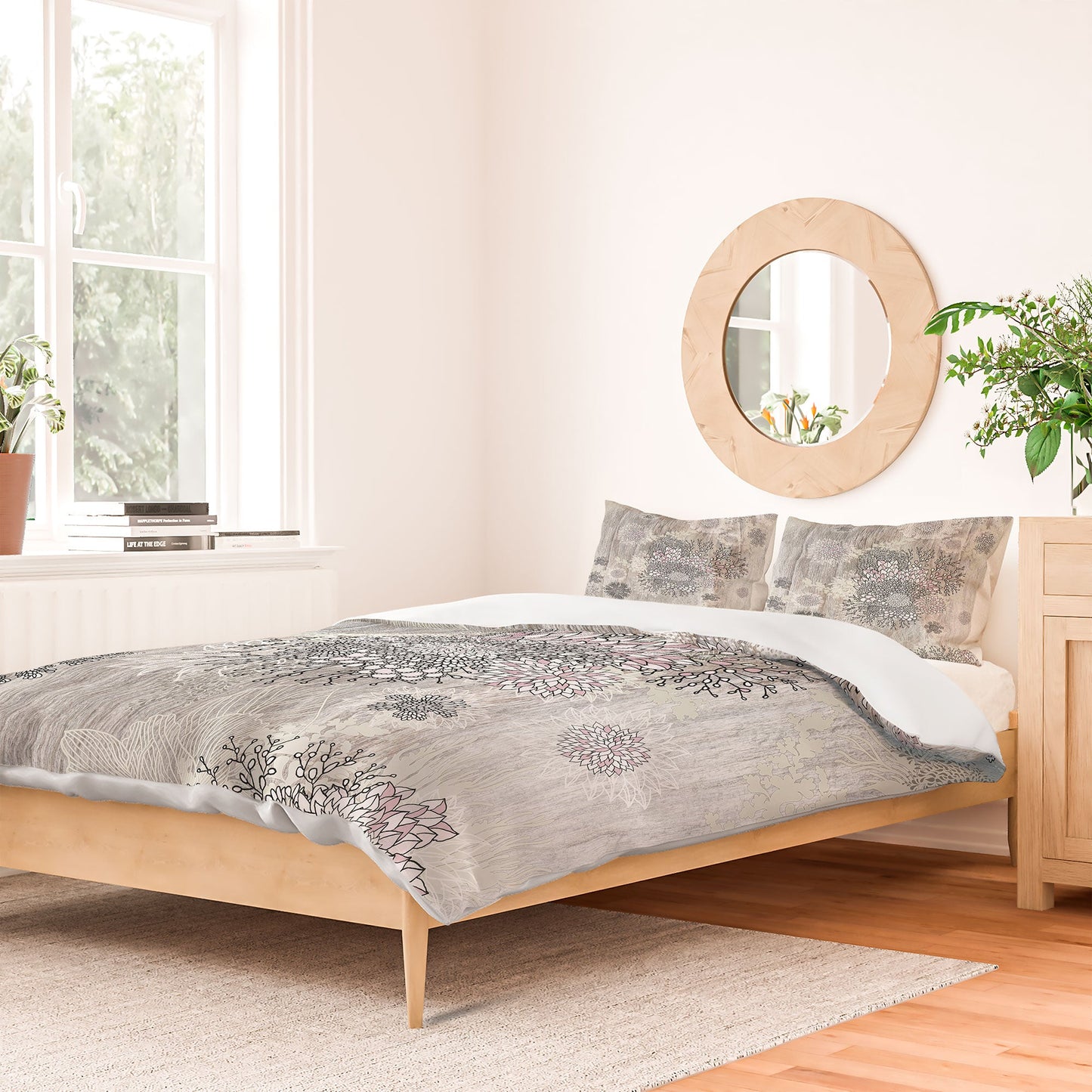 Iveta Abolina Winter Latte Duvet Cover