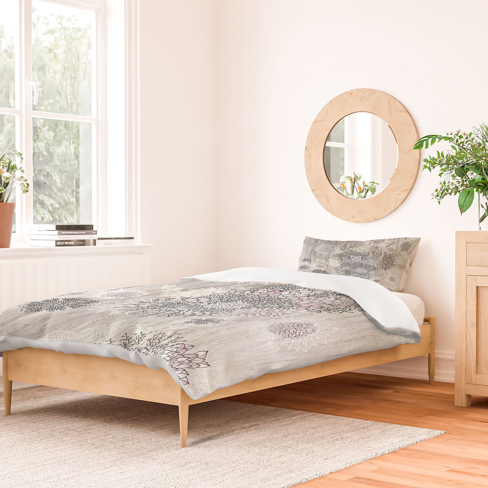 Iveta Abolina Winter Latte Duvet Cover