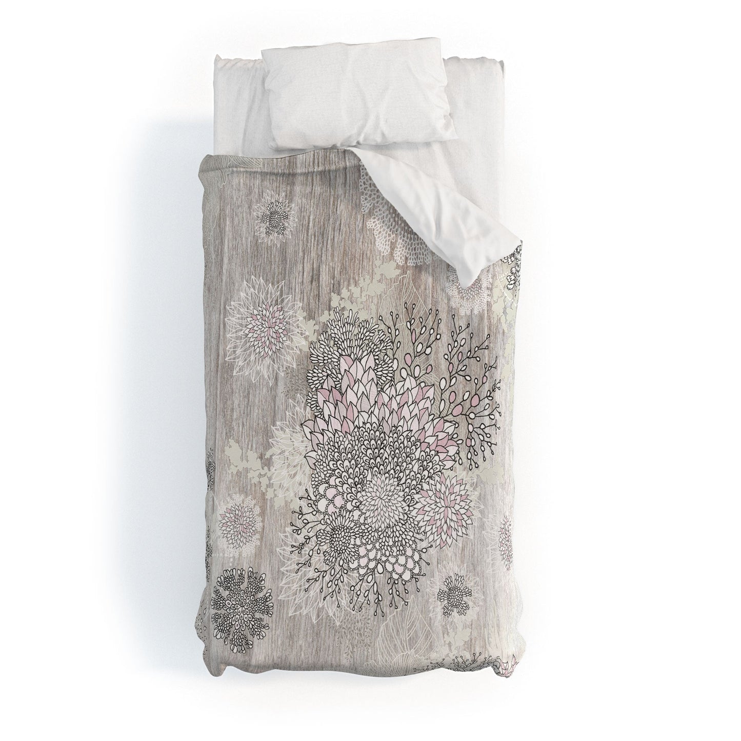 Iveta Abolina Winter Latte Duvet Cover