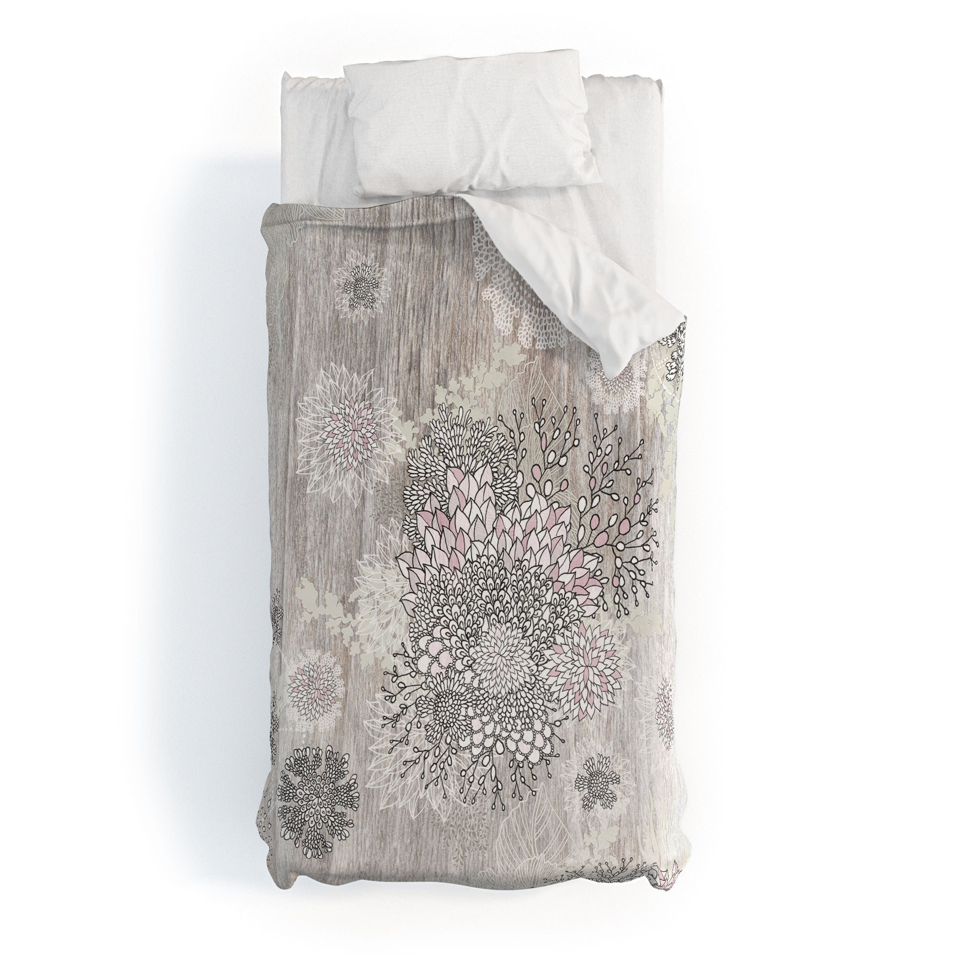 Iveta Abolina Winter Latte Duvet Cover