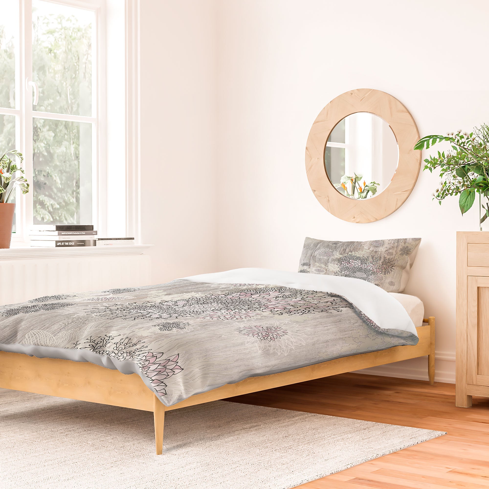Iveta Abolina Winter Latte Duvet Cover