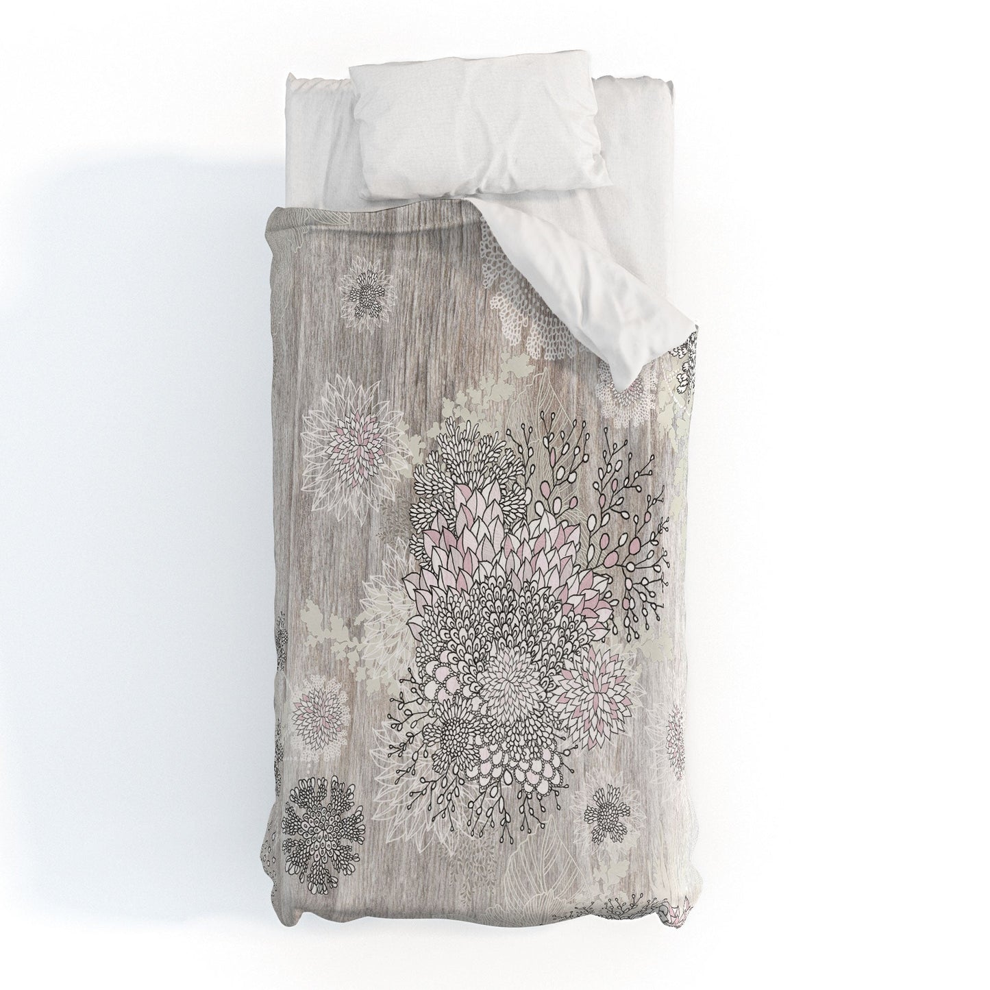 Iveta Abolina Winter Latte Duvet Cover