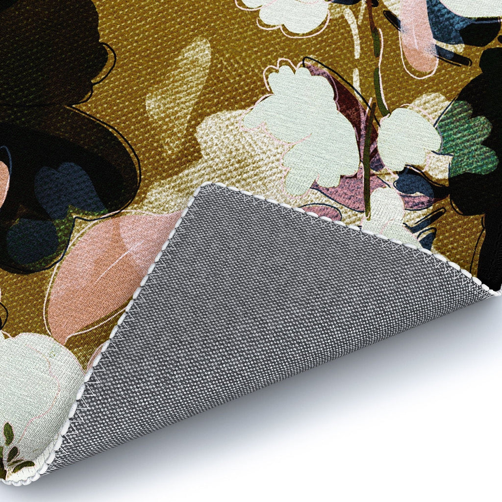 Marta Barragan Camarasa Romantic Floral Fusion Area Rug