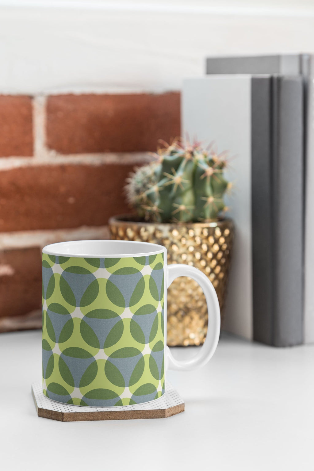 Marta Barragan Camarasa Stylish Retro Circle Coffee Mug