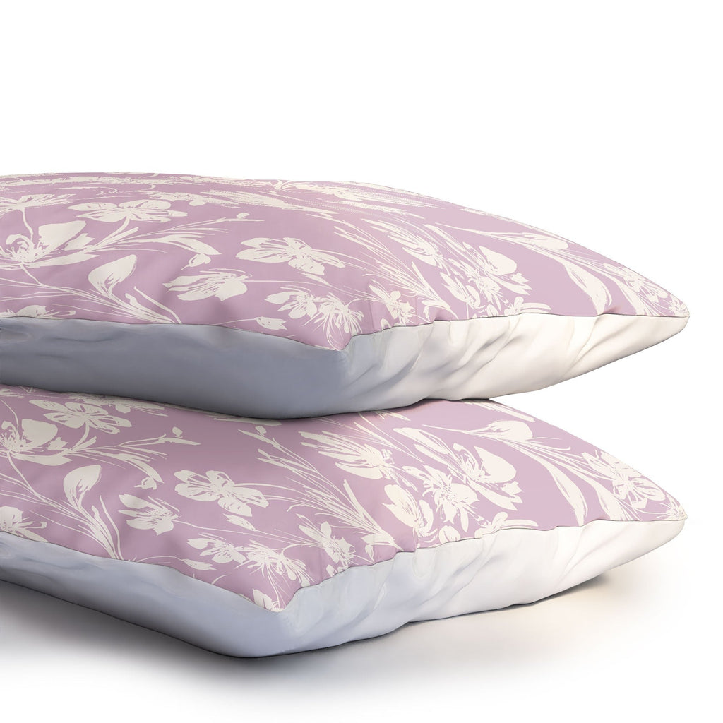 Gabriela Fuente Martine Lilac Pillow Shams