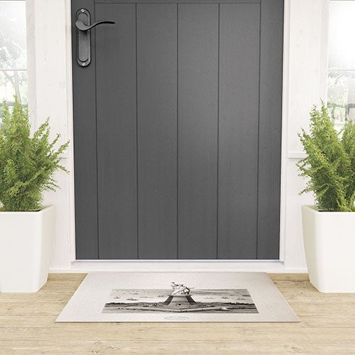 DENY Designs Vintage Lady Liberty Welcome Mat