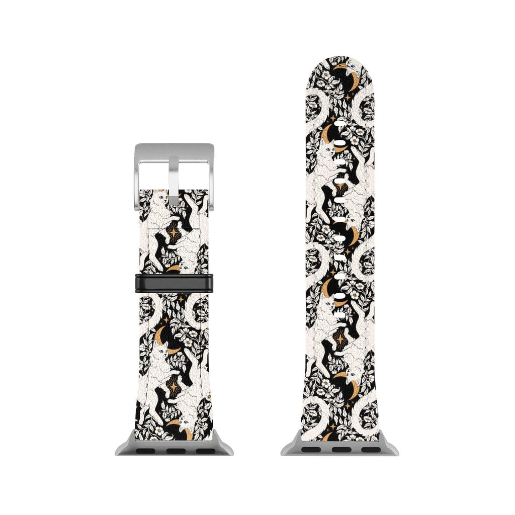 Avenie Celestial Cats Gold Apple Watch Band