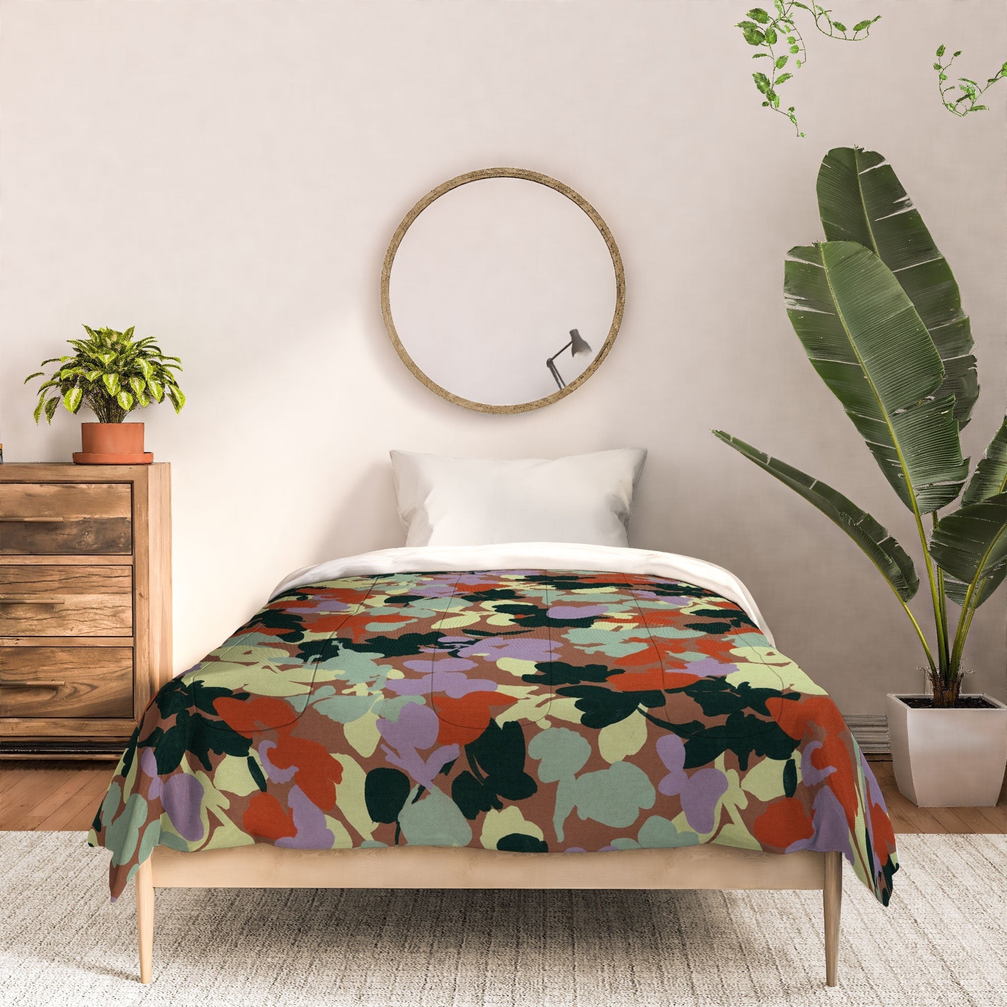 Marta Barragan Camarasa Retro Bloom Medley Comforter