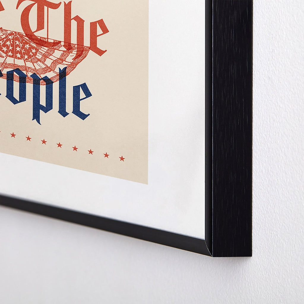 DENY Designs We The People ii Metal Framed Art Print