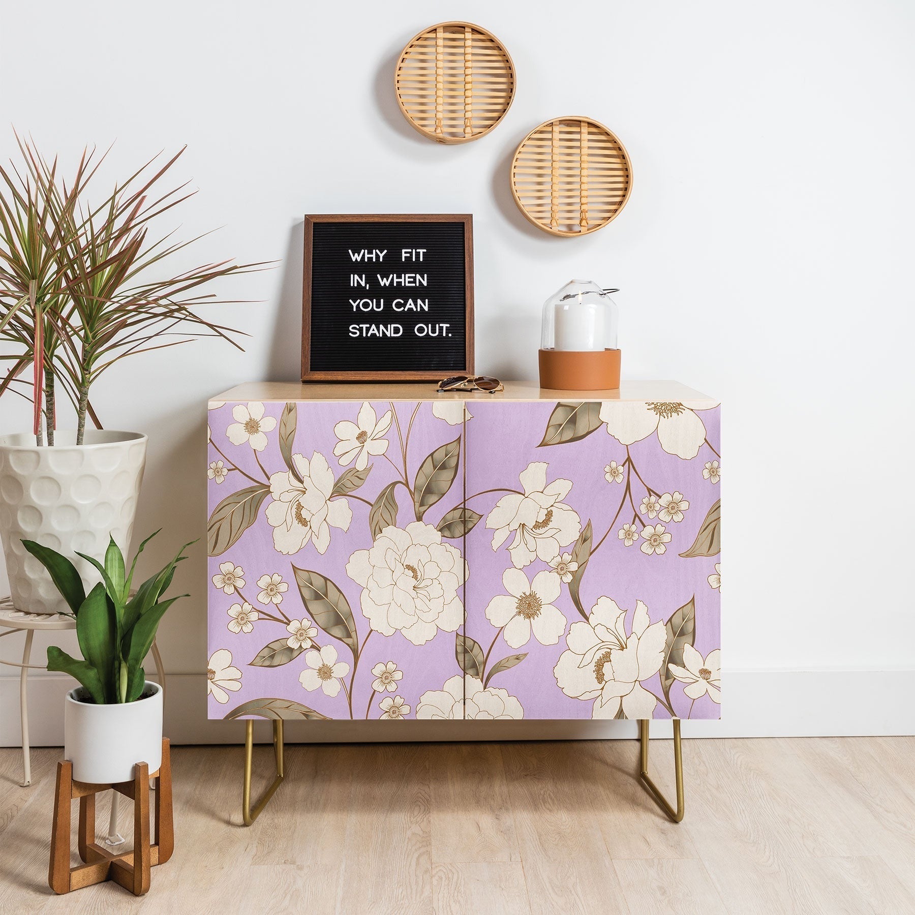 Gabriela Fuente Roberta lilac Credenza