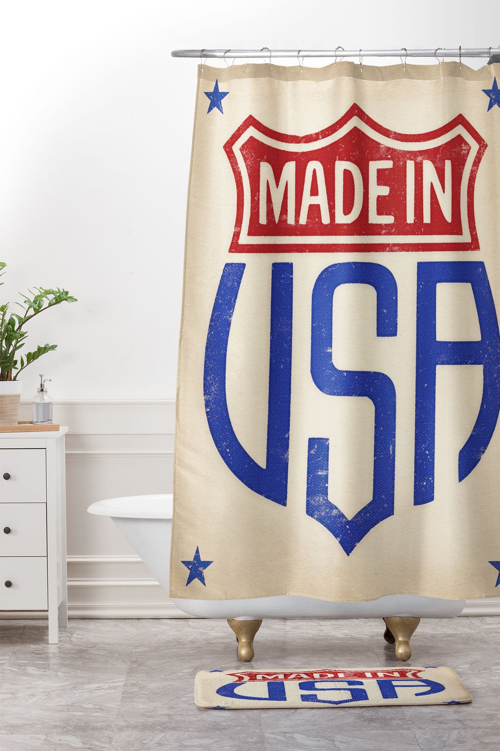 DENY Designs Made in USA Memory Foam Bath Mat