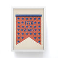 DENY Designs Star Banner Framed Mini Art Print