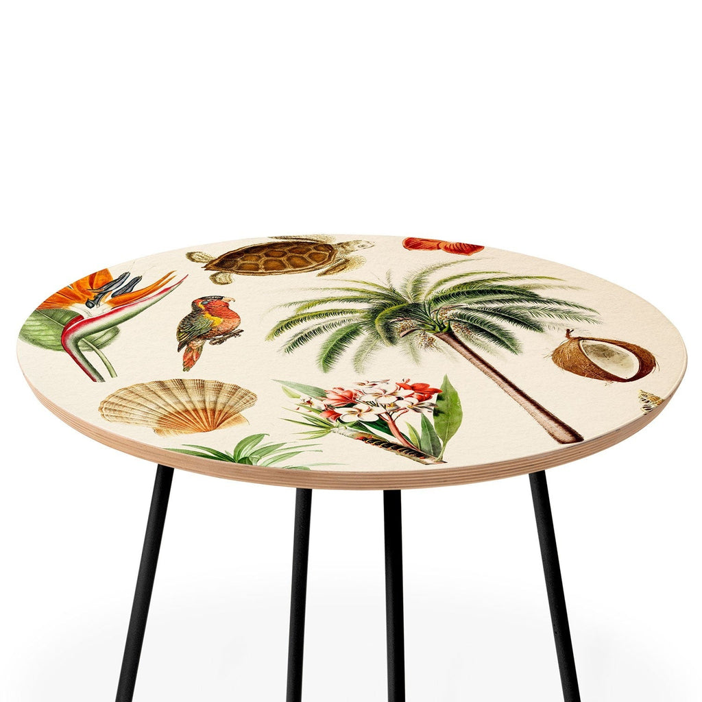 Gal Design Hawaii Collection Round Side Table