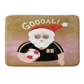 Design by Spark Sporty Soccer Santa Memory Foam Bath Mat