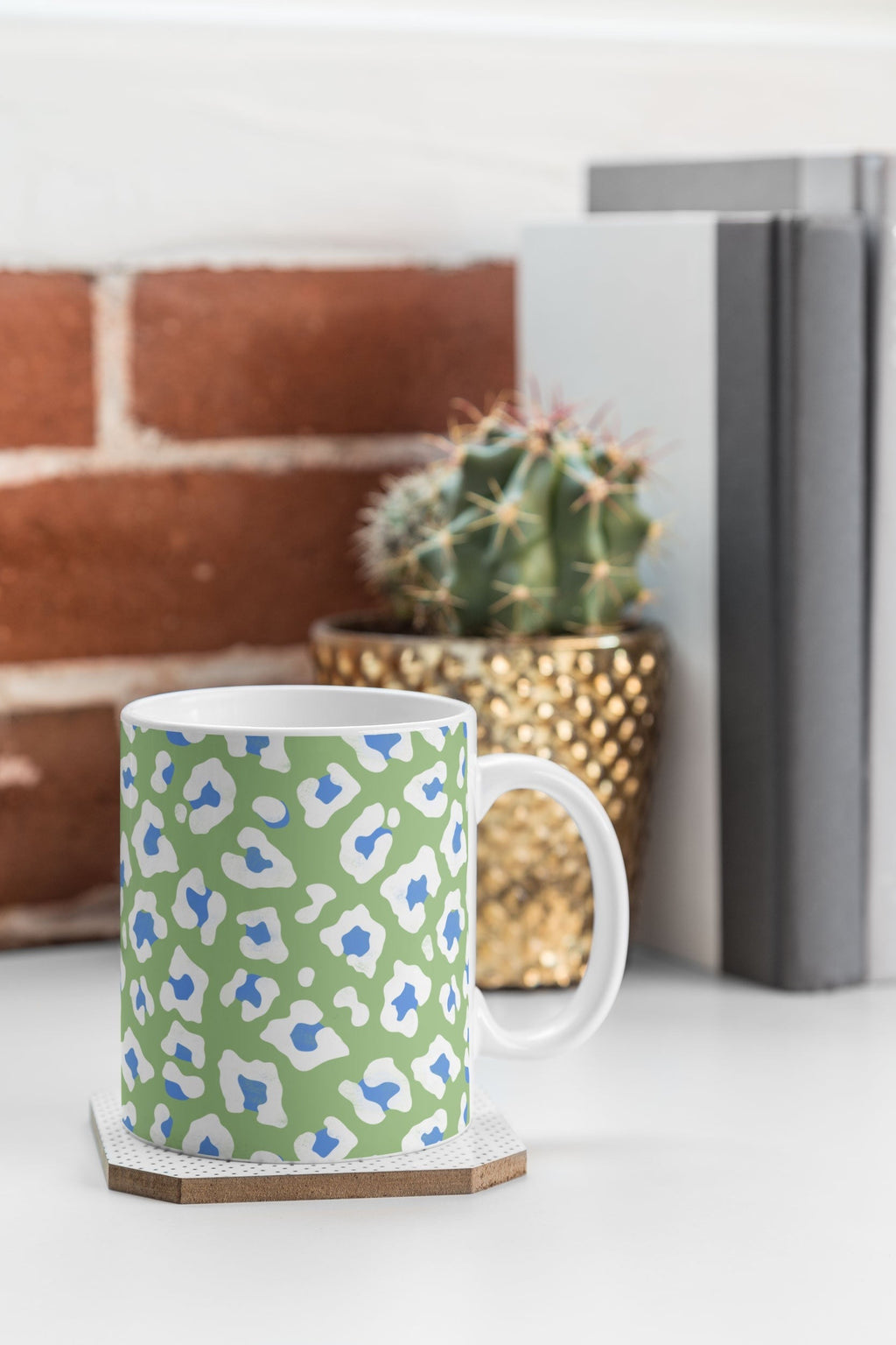 Avenie BR Cheetah Print Coffee Mug