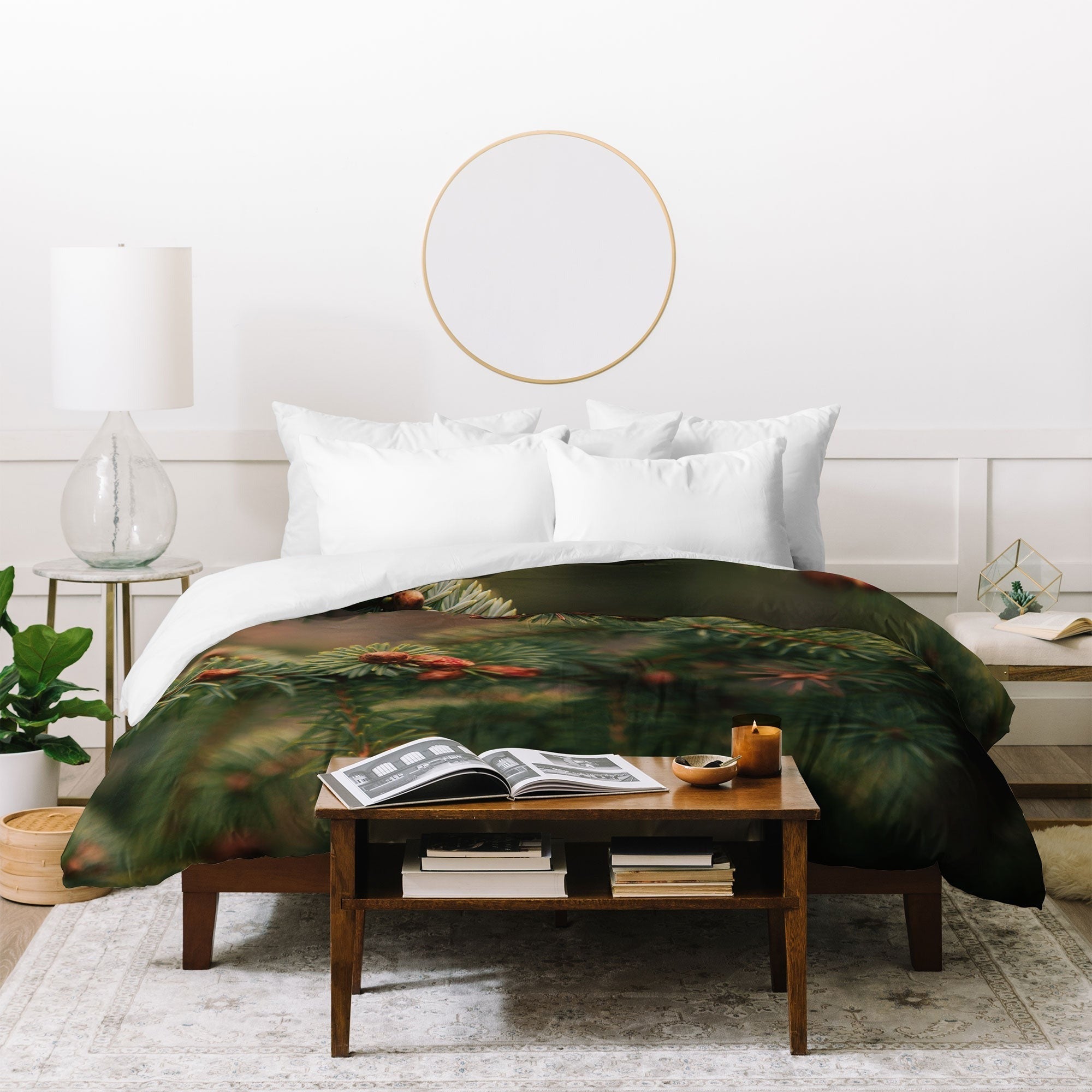 Hannah Kemp Spruce Tips Duvet Cover
